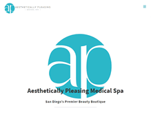 Tablet Screenshot of apmedspa.com